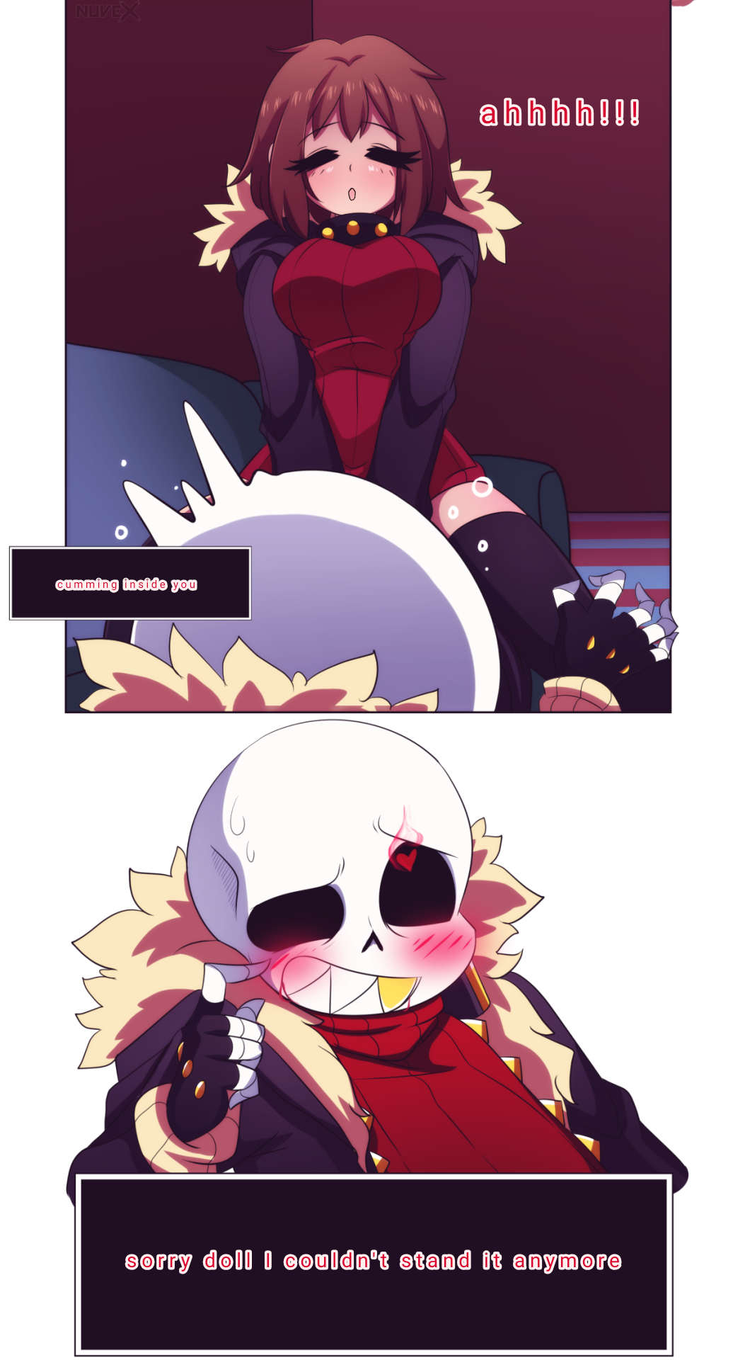 sans papyrus x undertale underfell Seven deadly sins diane and king