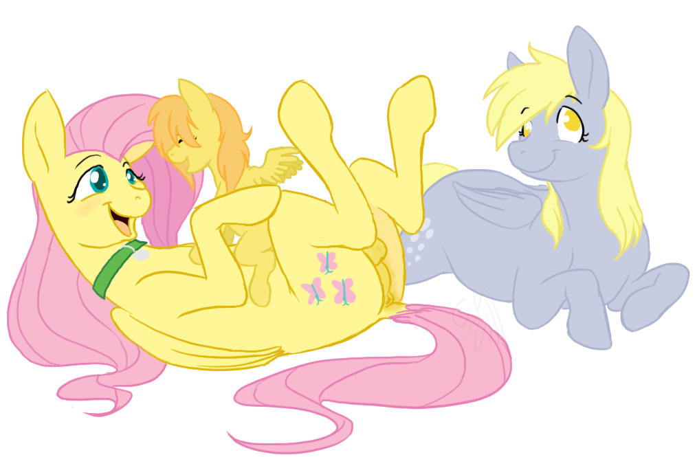 little and discord pony fluttershy my Five nights at anime springtrap