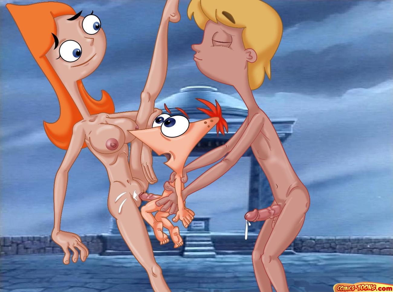 and ferb phineas nude candace Sinbad legend of the seven seas eris bath