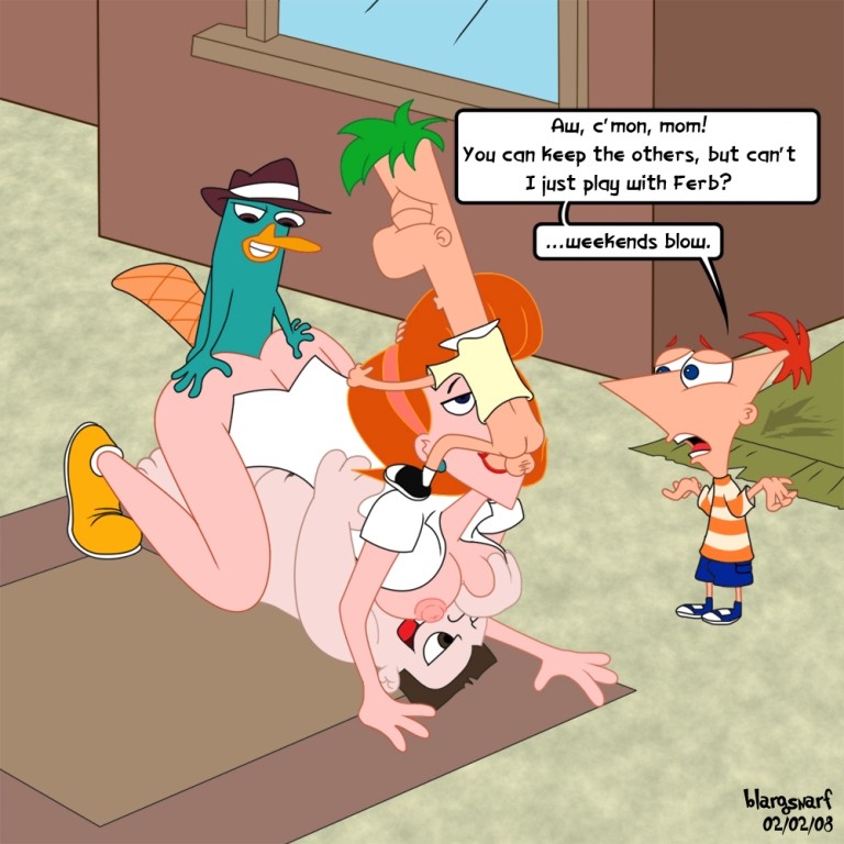 ferb phineas and Pokey pierce and pinkie pie